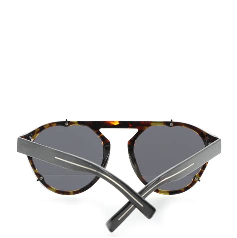 christian dior black tie 52mm round sunglasses|BlackTie254S sunglasses .